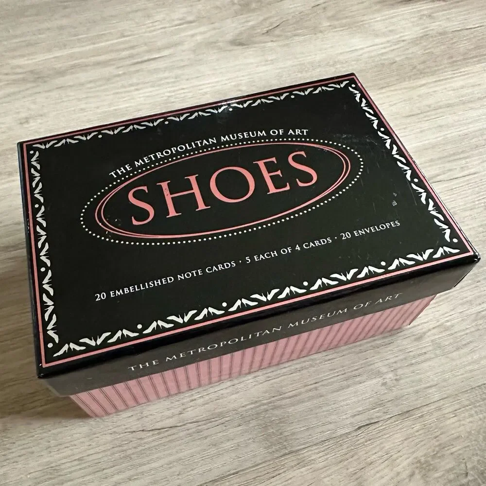 MoMa Shoes Notecard Set - 20 Cards + Envelopes
